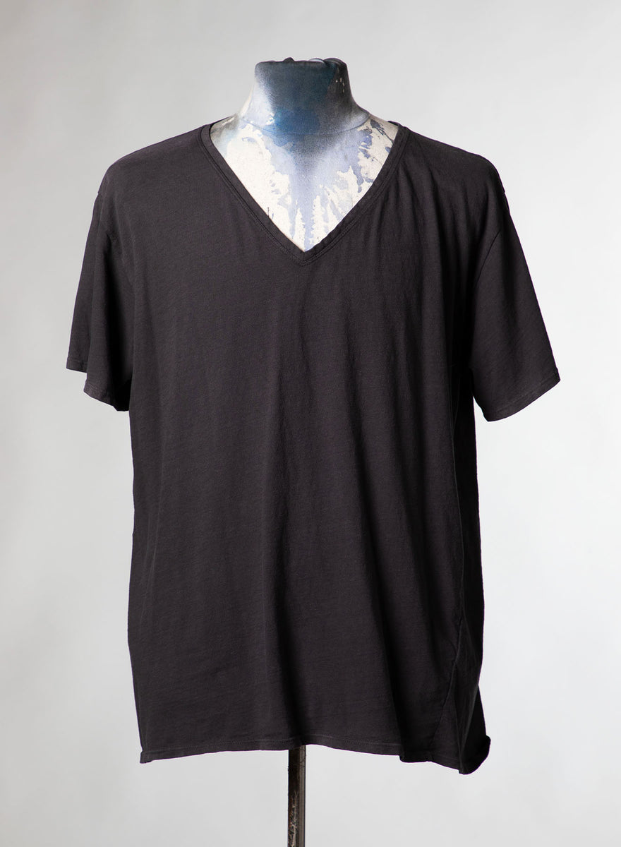 ★GENERAL IDEA★ V-neck shirring layered T-shirt MELANGE CHA MUSINSA | GENERAL IDEA V-neck shirring layered T-shirt