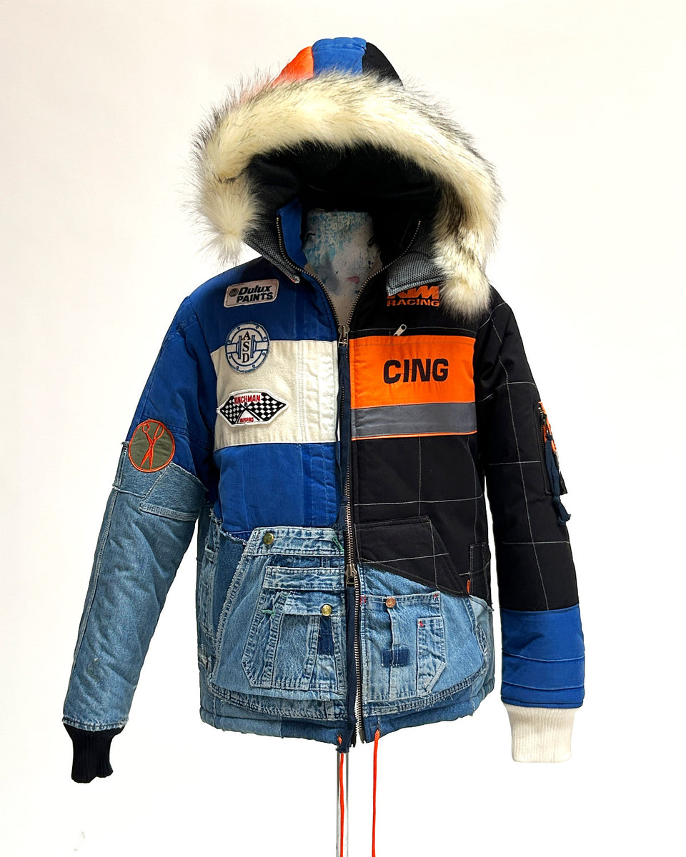 Parka Greg Lauren Multicolour size 3 0 - 6 in Polyester