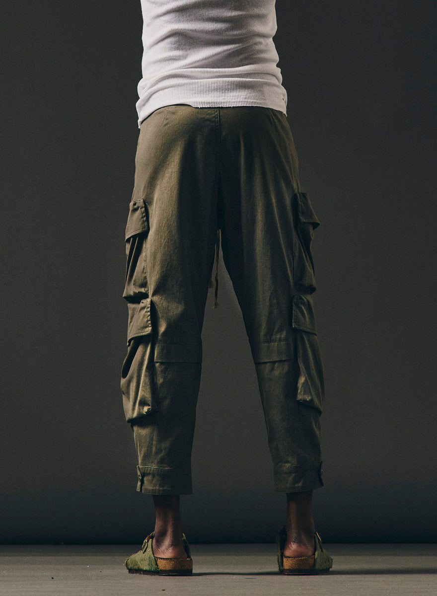 BEDFORD MULTI CARGO ARMY – Greg Lauren BEDFORD MULTI CARGO ARMY – Greg Lauren