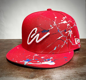 Open image in slideshow, GL x NEW ERA PAINT SPLATTERED 9FIFTY SNAP BACK CAP
