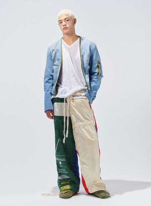 Open image in slideshow, RACER WIDE LEG PANT
